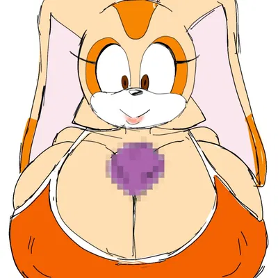 cheese the chao, cream the rabbit (sega, sonic the hedgehog (series)) created by momijizx