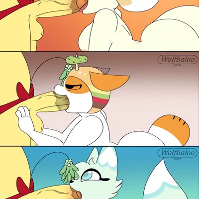 cheezborger (chikn nuggit), chikn nuggit (chikn nuggit), cofi (chikn nuggit) (chikn nuggit, mythology) created by wolfbaloo