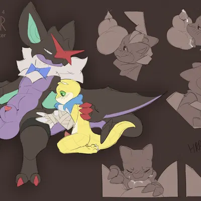 chester (decodecker) (nintendo, pokemon) created by decodecker