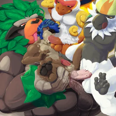 chester (pandottermon) (nintendo, pokemon) created by pandottermon