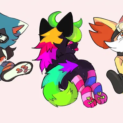 chi (mischiefmaster) (nintendo, pokemon) created by bloowolfy