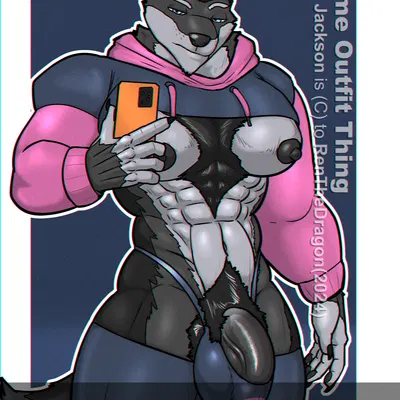 chris jackson (renthedragon) (meme clothing, paggi outfit) created by renthedragon