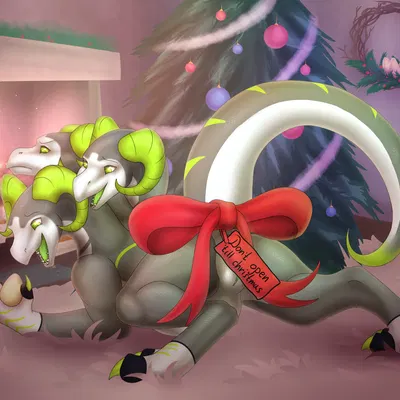 christmas, european mythology created by adrim