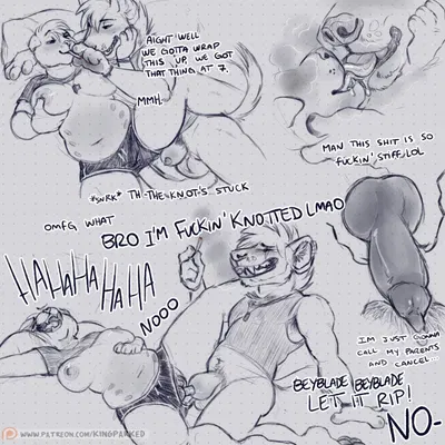 chuks (whooperyeen), parker (kingparked) created by kingparked