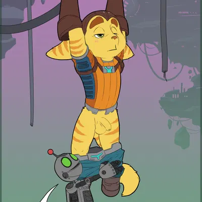 clank (ratchet and clank), ratchet (ratchet and clank) (ratchet and clank, sony corporation) created by grumpy loaf