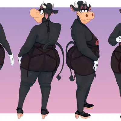 clarabelle cow (disney) created by boolishclara
