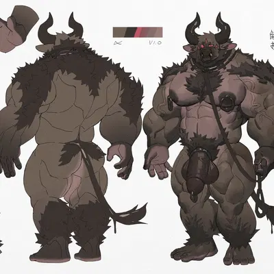 clive the bull (uriex) created by uriex
