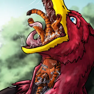 cocky (uofsc) (clemson tigers, clemson university) created by azeri unleashed