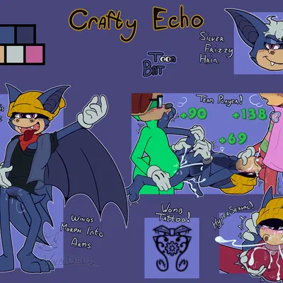 crafty echo, lars (toontown), wacky laffenbutter (toontown) (toontown corporate clash, toontown online) created by vinzin (artist)
