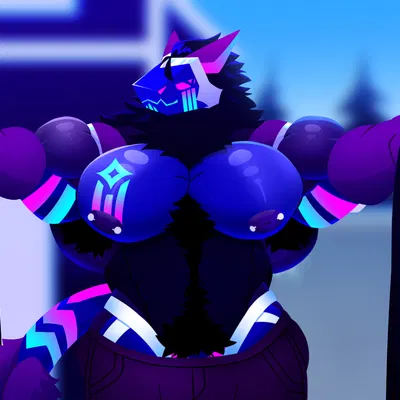 created by big neon dragon