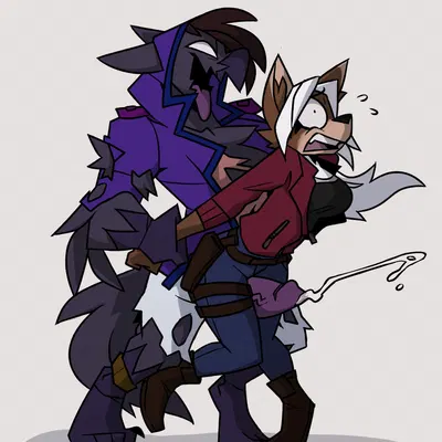 cronis (alpha1178), lauren (leonzawolf) (capcom, halloween) created by pixylbyte