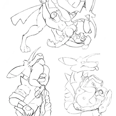 cyote (nintendo, pokemon) created by chaoshetra