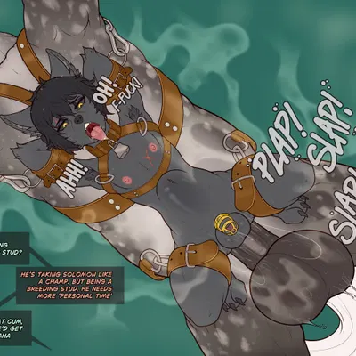 darkwolf (darkwolfdemon), solomon (krummivisur) created by damienkamien