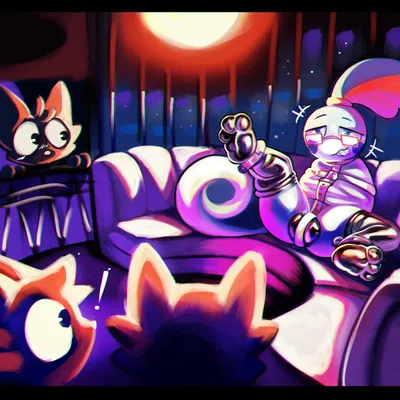 devon the sobble (nintendo, pokemon) created by latexm4n