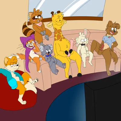 doki (mammal squad!), gerard (mammal squad!), koey (mammal squad!) (mammal squad!) created by nanuna