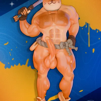 doughberman (epic games, fortnite) created by melongoat3d