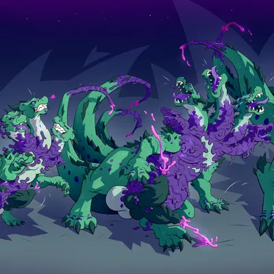 draggysharky (european mythology, greek mythology) created by bersickr