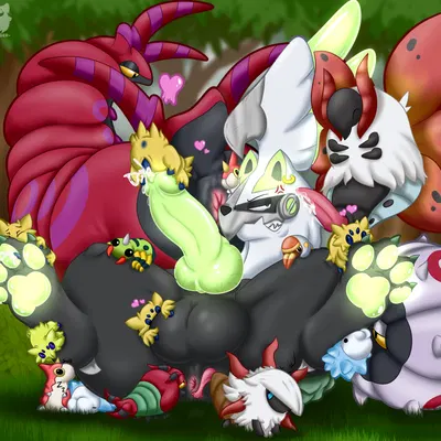 drago tempest (woofington gator) (nintendo, pokemon) created by woofington gator