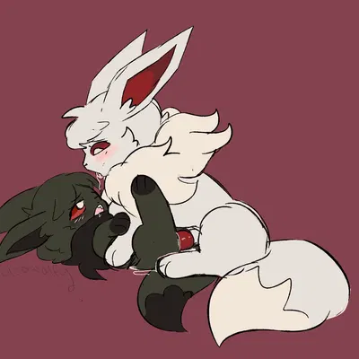 eclipse (ayceedee), hope (bloowolfy) (nintendo, pokemon) created by bloowolfy