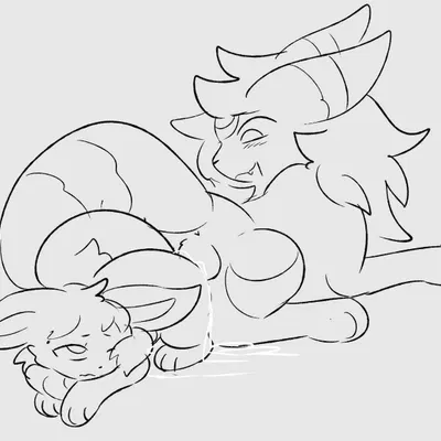 eclipse (ayceedee), hope (bloowolfy) (nintendo, pokemon) created by bloowolfy