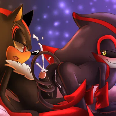 eclipse the darkling, shadow the hedgehog (archie comics, sega) created by angelofhapiness