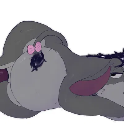 eeyore (disney, winnie the pooh (franchise)) created by freakpaws