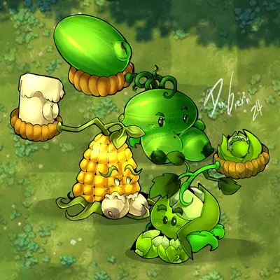 electronic arts, plants vs. zombies created by danigrex2n