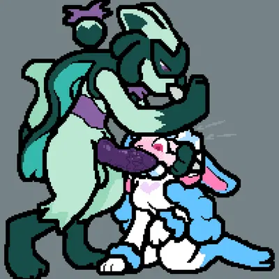 elodie (emote), vince (journalfry) (nintendo, pokemon) created by journalfry