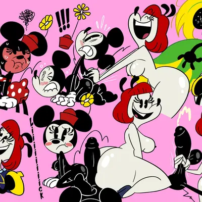 erica (disney), mickey mouse, minnie mouse (carnival (holiday), disney) created by jones boi