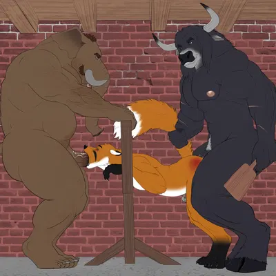 evan (foxx with 2 xs), sean (foxx with 2 xs), thomas (foxx with 2 xs) created by elbestia