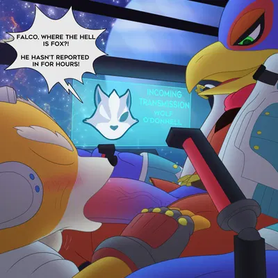 falco lombardi, fox mccloud (nintendo, star fox) created by varium