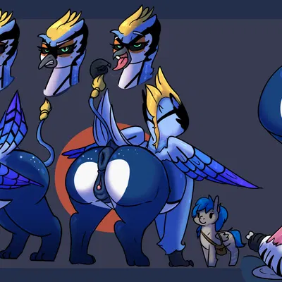 fan character, gurr (lostkindling) (hasbro, my little pony) created by azulejo