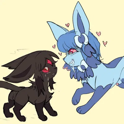 fan character, hope (bloowolfy), yuyu (ayceedee) (nintendo, pokemon) created by bloowolfy