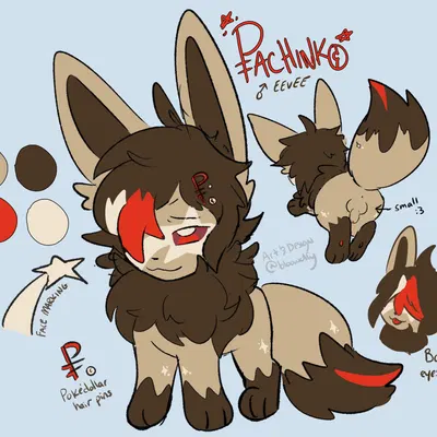 fan character (nintendo, pokemon) created by bloowolfy