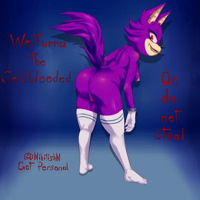 fan character, wolfurra the coldblooded (sega, sonic the hedgehog (series)) created by nihilishn