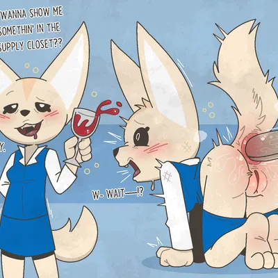 fenneko (aggretsuko, sanrio) created by yaldabroth