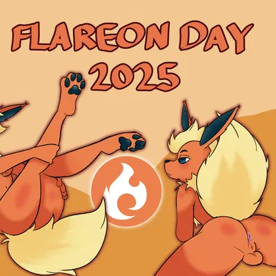 flareon day, nintendo created by cybeeyoru
