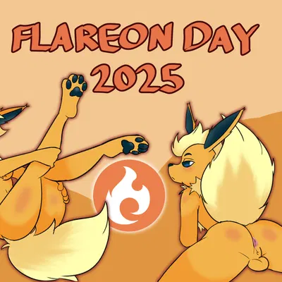 flareon day, nintendo created by cybeeyoru