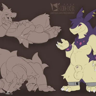 flint (decodecker) (nintendo, pokemon) created by decodecker