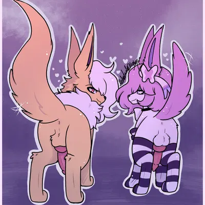 floppy sylveon (nintendo, pokemon) created by naholadydragon