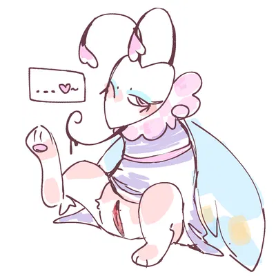 flutter (dandy's world) (blushcrunch studio, dandy's world) created by xxstrangerxx