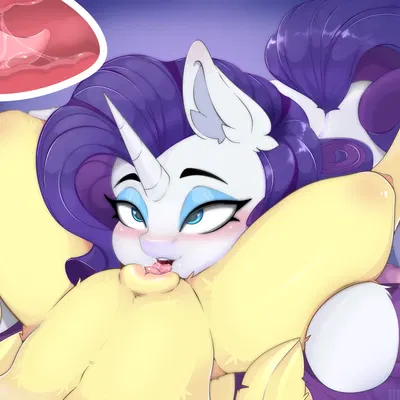 fluttershy (mlp), rarity (mlp) (friendship is magic, hasbro) created by munrei