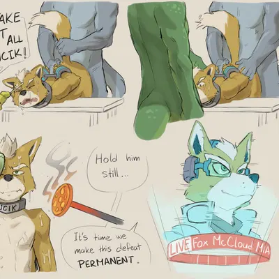 fox mccloud, general scales (nintendo, star fox) created by kapri