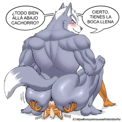 fox mccloud, wolf o'donnell (nintendo, patreon) created by pabloalderfox