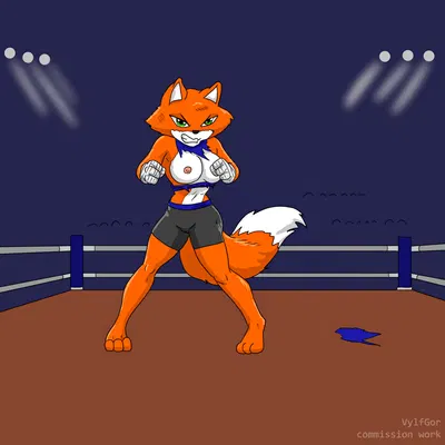 foxy roxy (brutal paws of fury) created by vylfgor