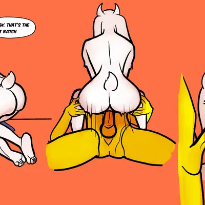 frisk (undertale), toriel (undertale, undertale (series)) created by domyn