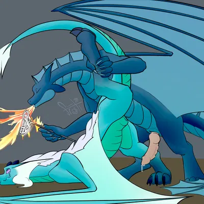 frosti (frostidragon), iristrasz (ilirej) (european mythology, mythology) created by frostidragon