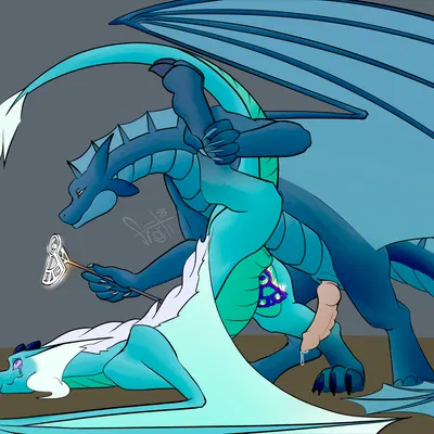 frosti (frostidragon), iristrasz (ilirej) (european mythology, mythology) created by frostidragon
