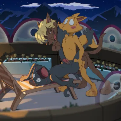 gaon, prince arthur (kaiketsu zorori), zorori (kaiketsu zorori) created by catsnbriefs