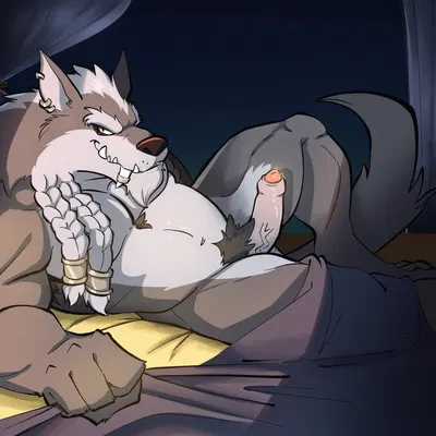 genn greymane (blizzard entertainment, warcraft) created by yellowluster